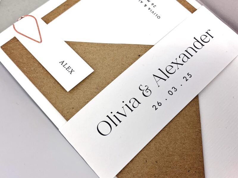 Wedding Invitation Nametag