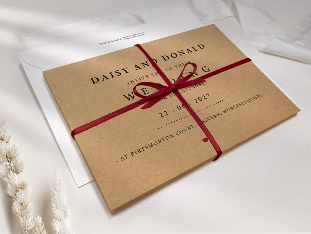 Little Love Concertina Wedding Invitation
