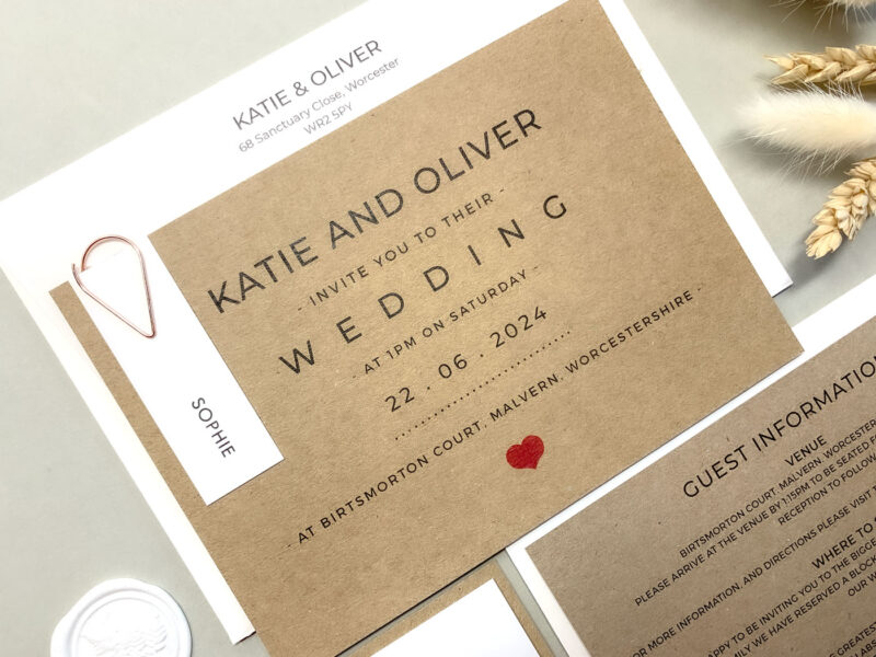 Little Love Wedding Invitation