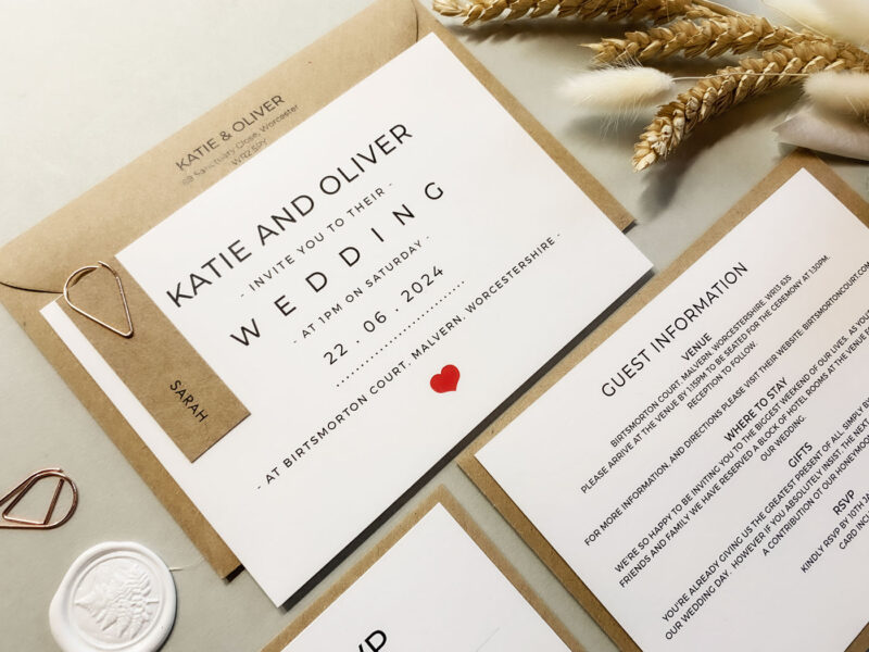 Little Love Wedding Invitation