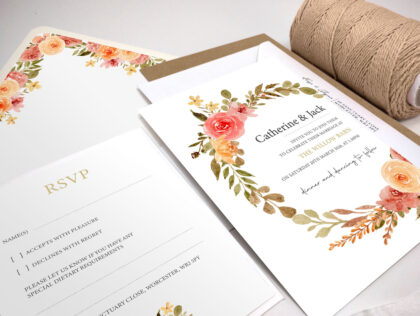 Delicate Wedding Invitation