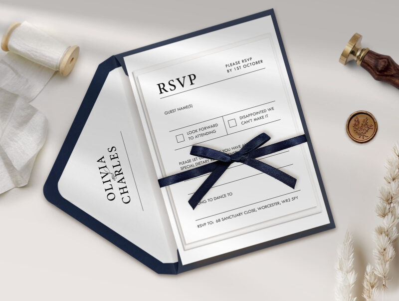 Elegant Wedding Invitation
