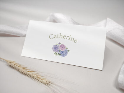 Hydrangea Wedding Place Name