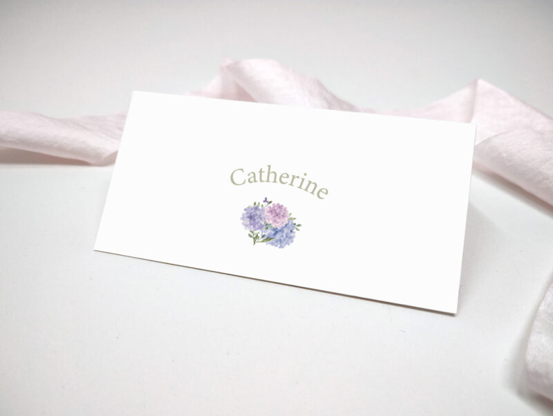 Hydrangea Wedding Place Name