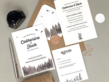 Woodland Wedding Invitation