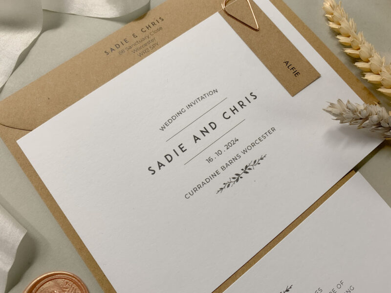 Country Wedding Invitation