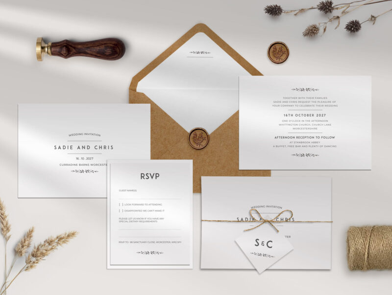 Country Wedding Invitation