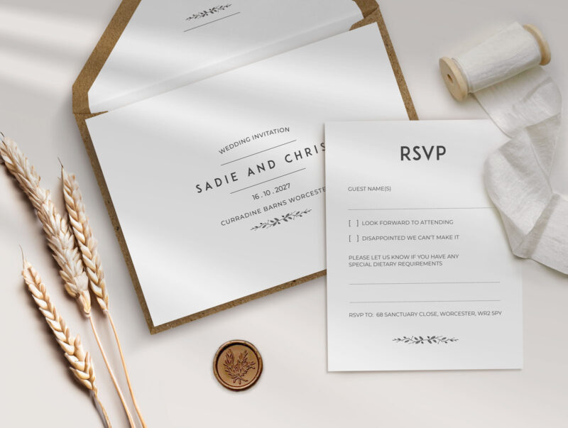 Country Wedding Invitation