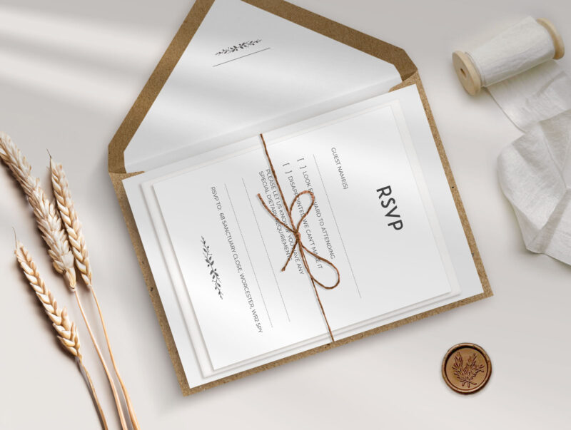 Country Wedding Invitation