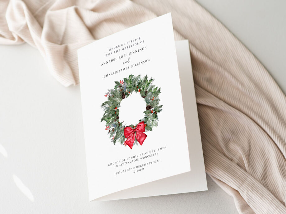 Winter Order of Service