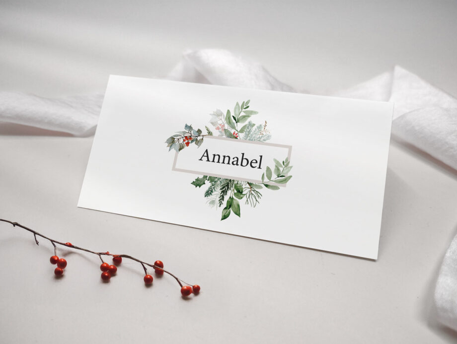 Winter Wedding Place Name