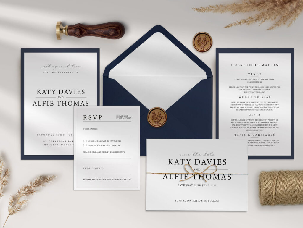Classic Wedding Invitation