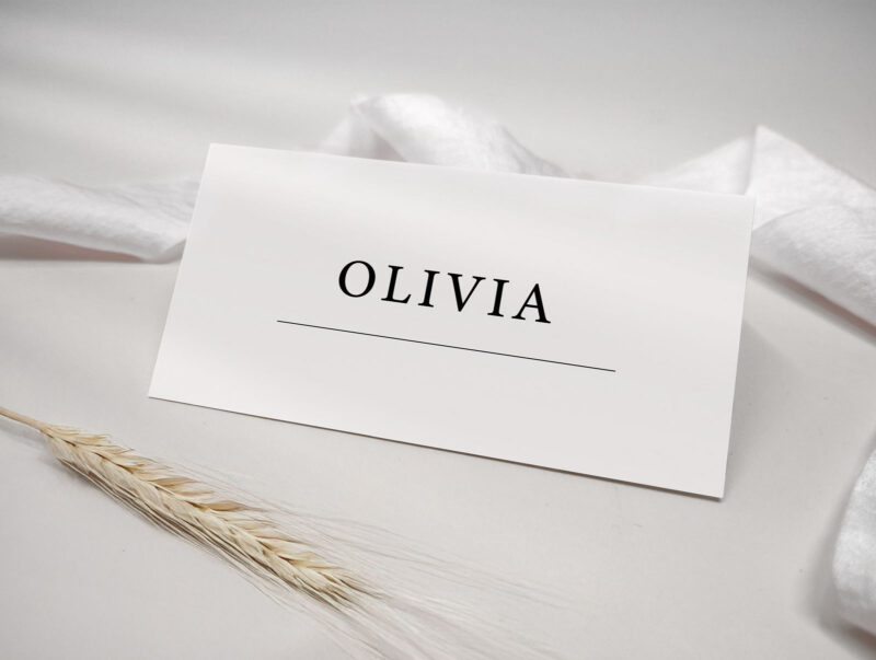 Classic Wedding Place Name