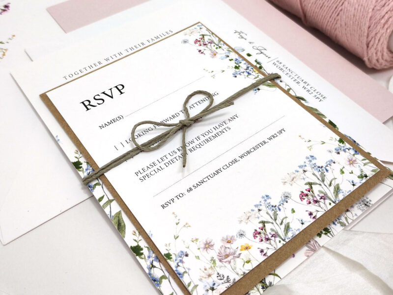 Meadow Wedding Invitation Bundle