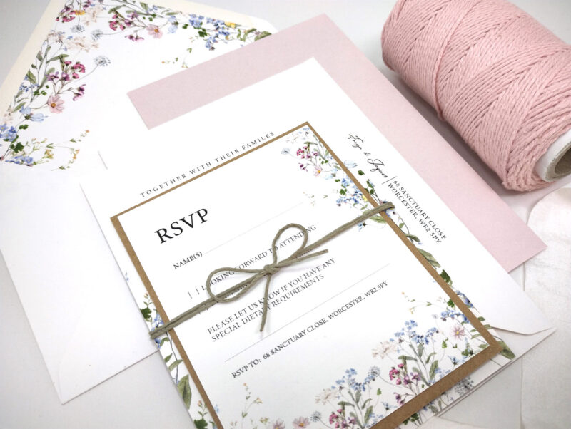 Meadow Wedding Invitation Bundle