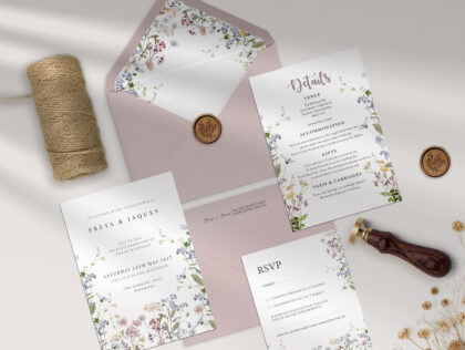 Meadow Wedding Invitation