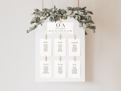 Refined Table Plan Cards