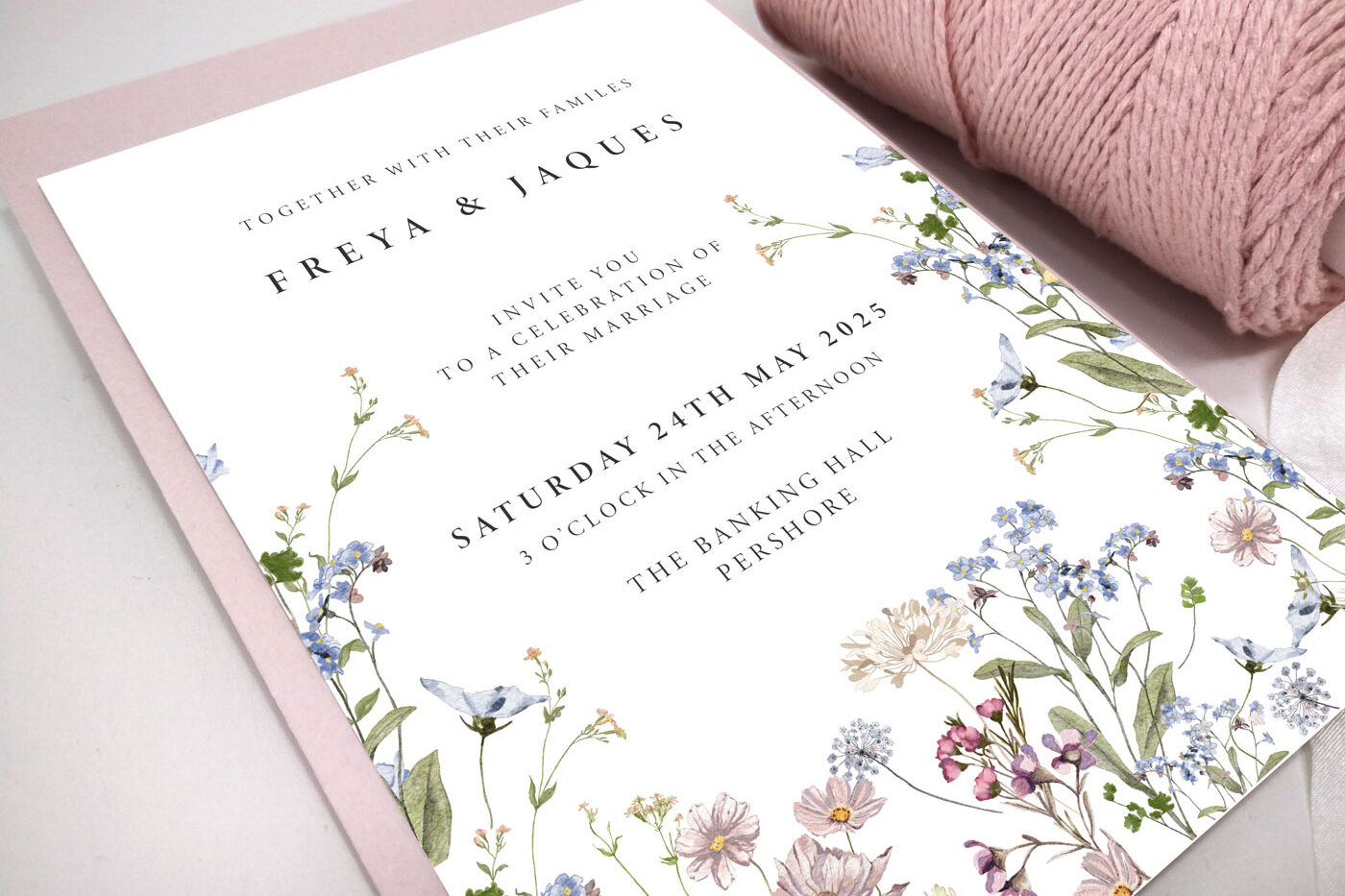 Meadow Wedding Invitation Bundle