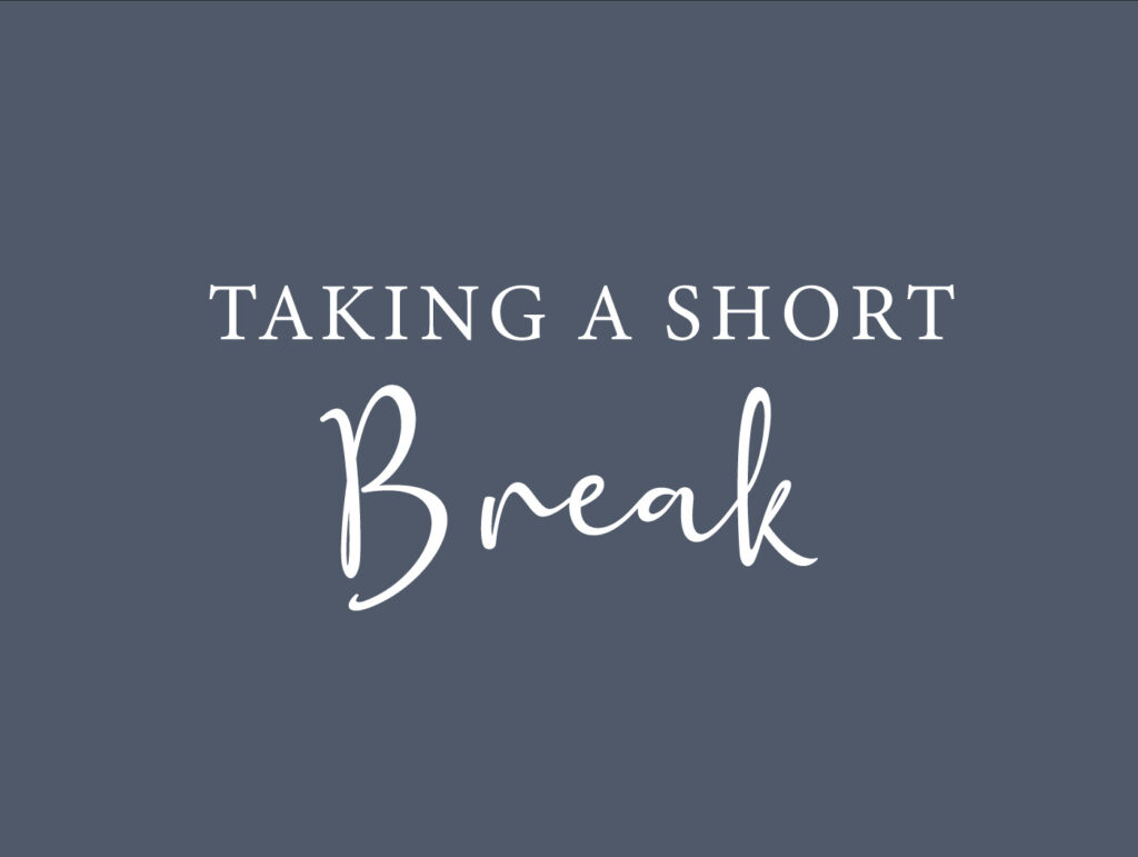 Taking a Short Break