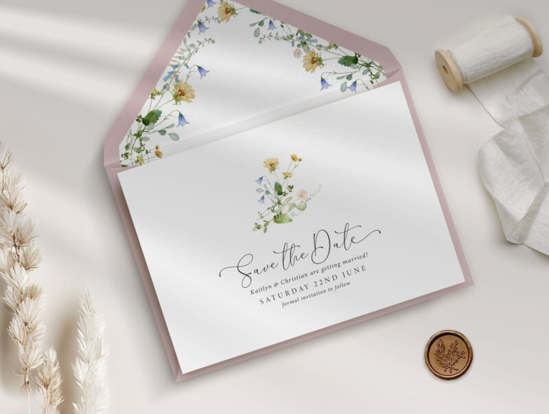 Summer Wedding Save the Date