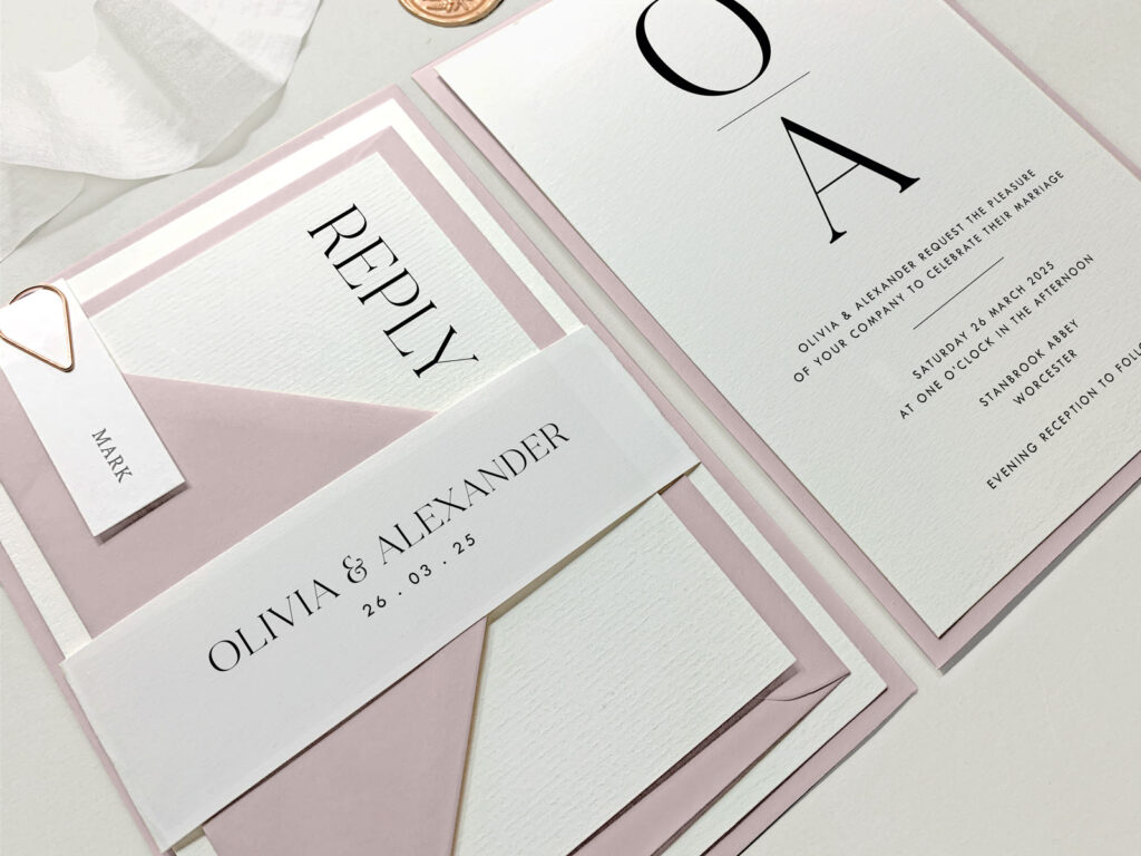 Refined Wedding Invitation