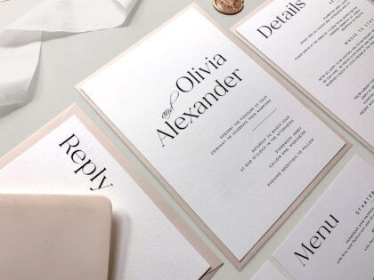 Timeless Wedding Invitation