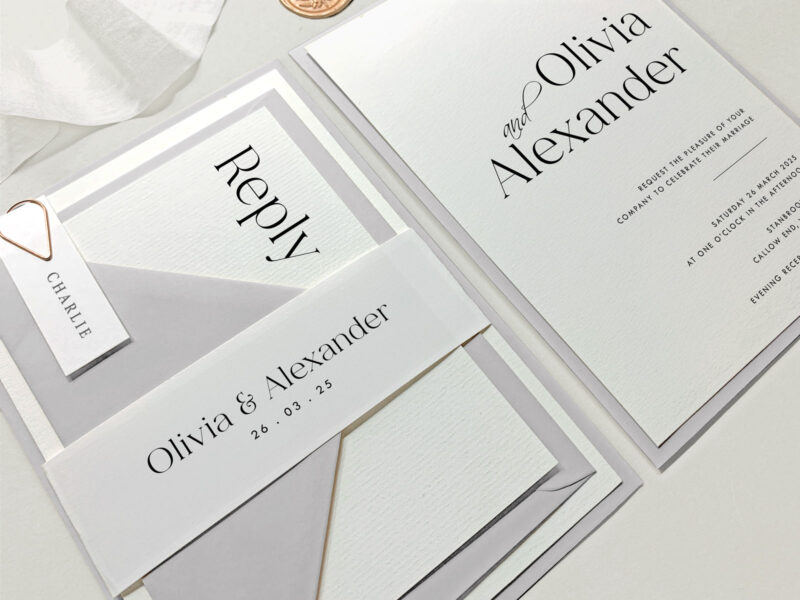Timeless Wedding Invitation