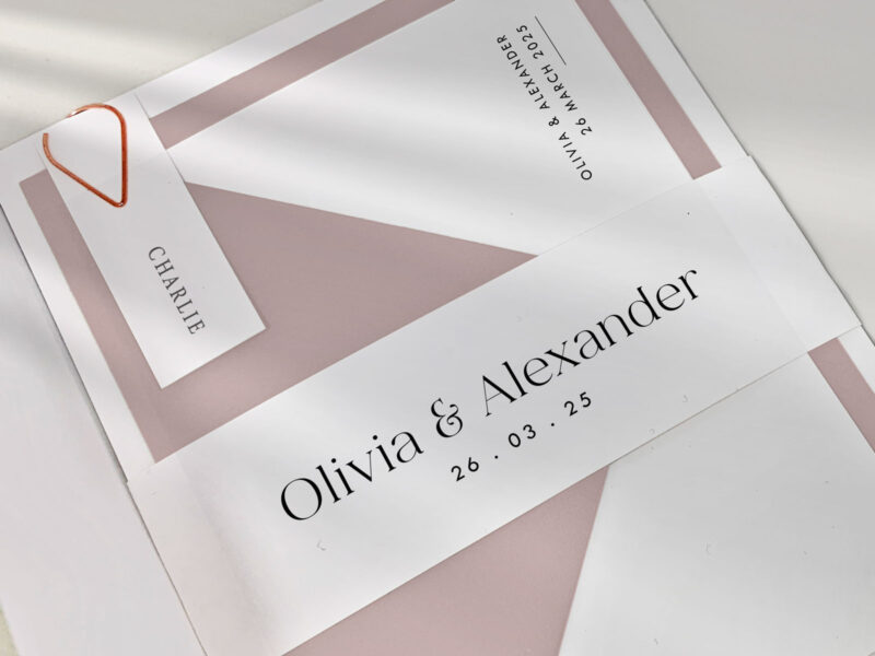 Timeless Wedding Invitation